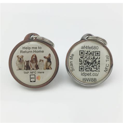 pettouchid smart dog id tag qr code nfc gps blue|PetTouchID Smart Pet ID Tag, QR Code, NFC, Scan GPS .